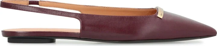 Tod'S Pointy-Toe Slingback Ballet Flats - Image 2