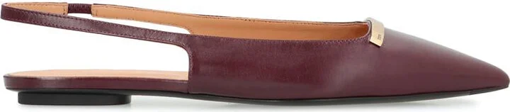 Tod'S Pointy-Toe Slingback Ballet Flats