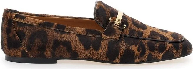 Tod's Pony Effect Printed Loafers