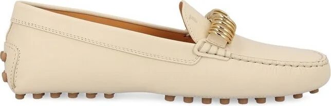 Tod's Ring Embellished Loafers