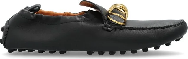 Tod's Ring Embellished Slip-On Loafers
