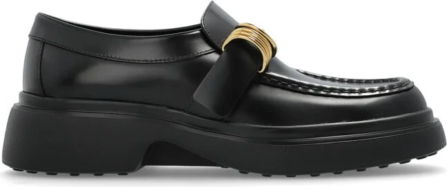 Tod's Rings Buckle Slip-On Loafers