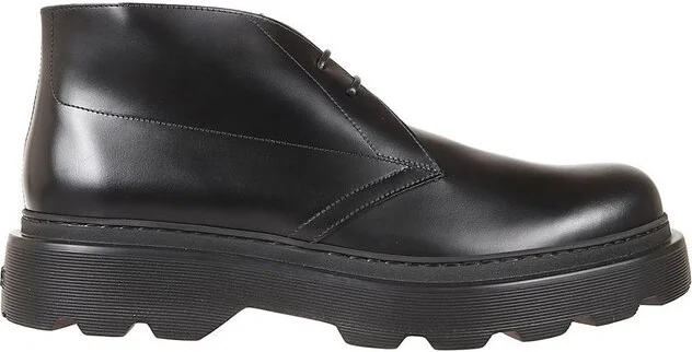 Tod's Round Toe Ankle Boots