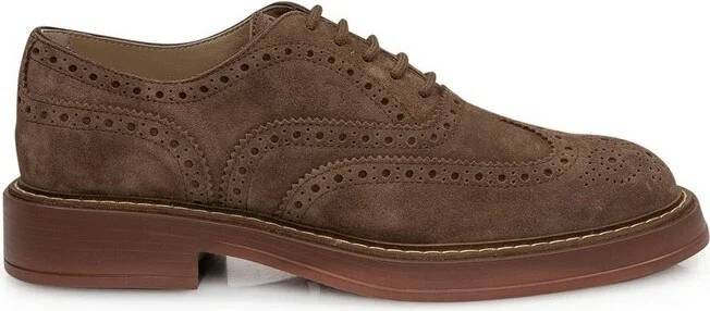 Tod's Round Toe Lace-Up Brogues