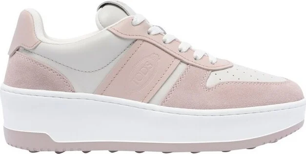 Tod's Round-Toe Lace-Up Sneakers