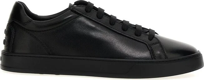 Tod's Round-Toe Lace-Up Sneakers