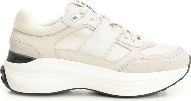 Tod's Round-Toe Lace-Up Sneakers