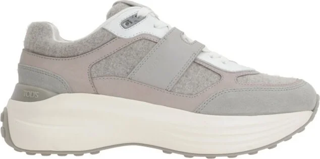 Tod's Round-Toe Lace-Up Sneakers