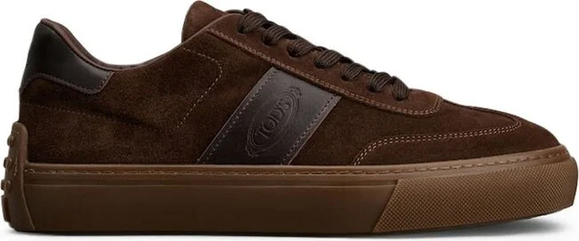 Tod's Round-Toe Lace-Up Sneakers