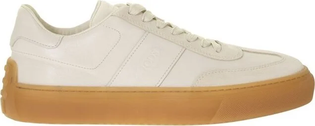 Tod's Round Toe Lace-Up Sneakers