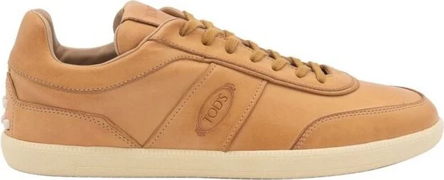 Tod's Round Toe Lace-Up Sneakers