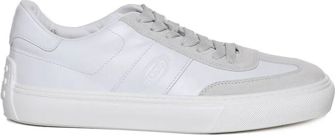 Tod's Round Toe Lace-Up Sneakers
