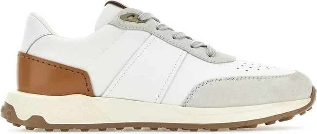 Tod's Round Toe Lace-Up Sneakers