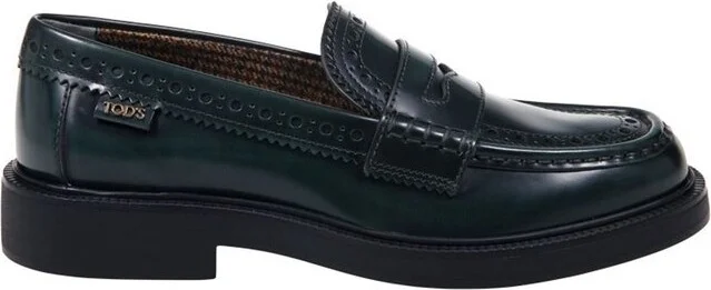 Tod's Round Toe Loafers