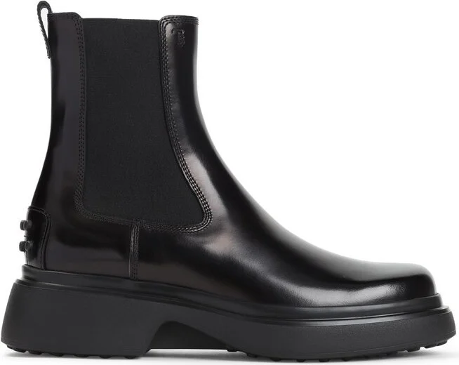Tod's Round-Toe Slip-On Boots