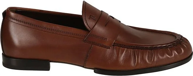 Tod's Round-Toe Slip-On Loafers