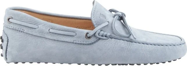 Tod's Round Toe Slip-On Loafers