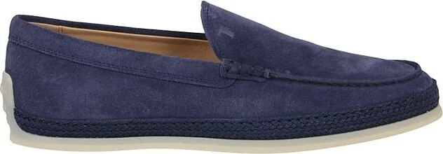 Tod's Round Toe Slip On Loafers