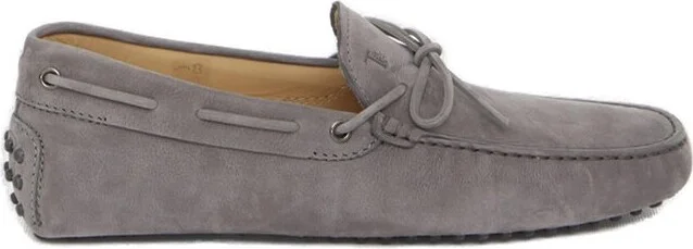 Tod's Round Toe Slip-On Loafers