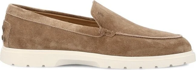 Tod's Round Toe Slip-On Loafers