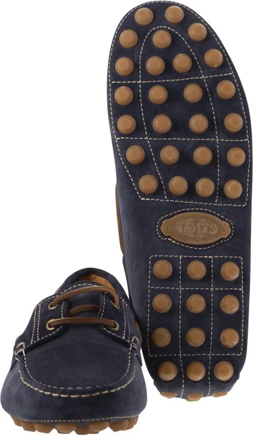 Tod'S Rubber Bubble Suede Boat - Image 5