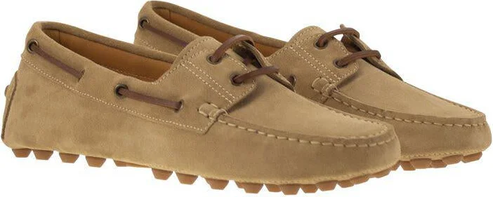 Tod'S Rubber Bubble Suede Boat - Image 4