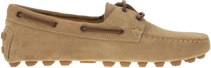 Tod'S Rubber Bubble Suede Boat