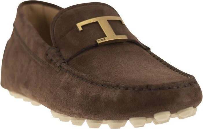 Tod'S Rubber Bubble T Timeless In Suede Leather - Image 2