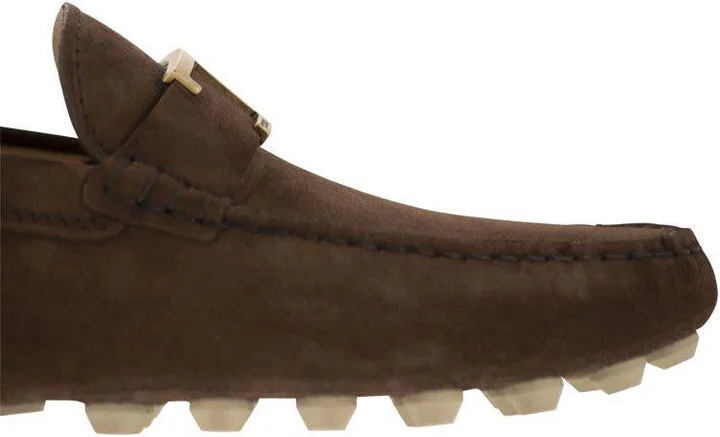 Tod'S Rubber Bubble T Timeless In Suede Leather - Image 6