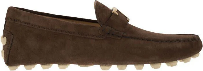 Tod'S Rubber Bubble T Timeless In Suede Leather