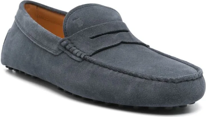 Tod'S Rubber Suede Loafer Shoes - Image 2