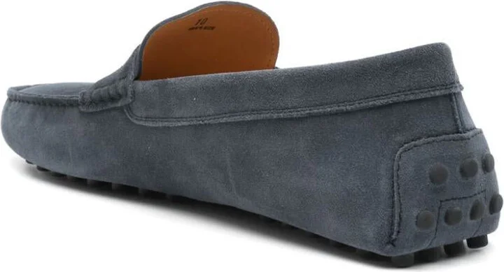 Tod'S Rubber Suede Loafer Shoes - Image 3