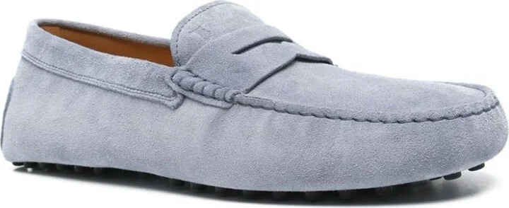 Tod'S Rubber Suede Loafer Shoes - Image 2