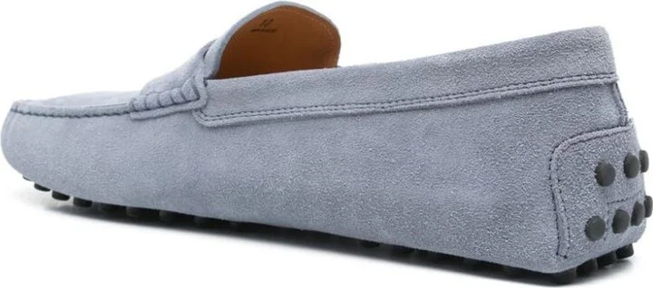 Tod'S Rubber Suede Loafer Shoes - Image 3