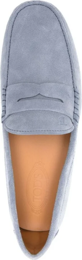 Tod'S Rubber Suede Loafer Shoes - Image 4