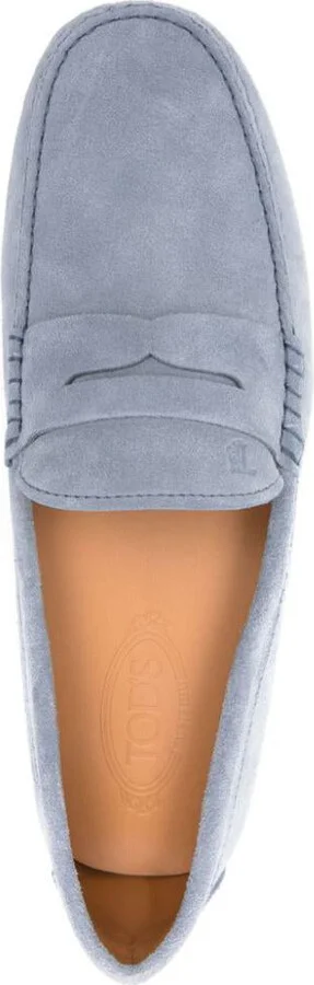 Tod'S Rubber Suede Loafer Shoes - Image 4