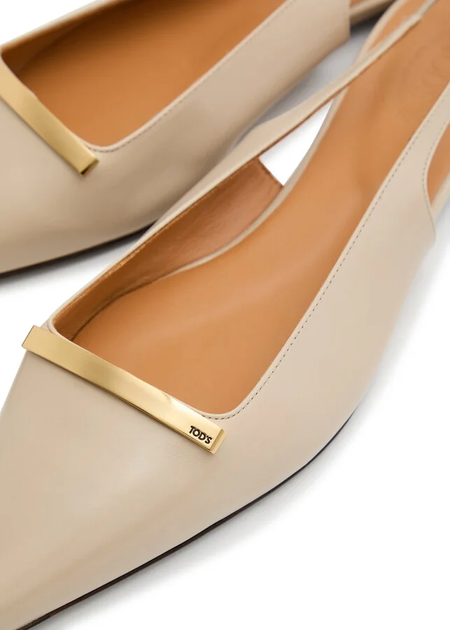 Tods Slingback Ballerina Flats - Image 7