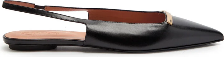 Tods Slingback Ballerina Flats