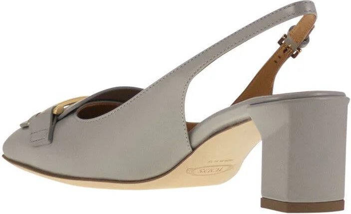 Tod'S Slingback Leather Décolleté - Image 3