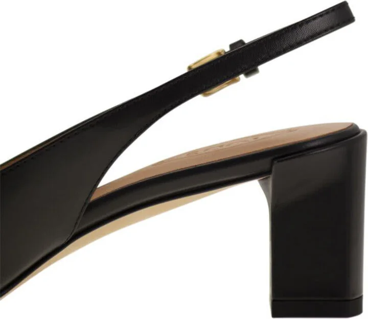 Tod'S Slingback Leather Décolleté - Image 7
