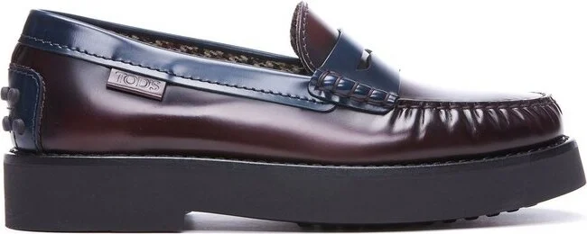 Tod's Slipper Almond Toe Loafers