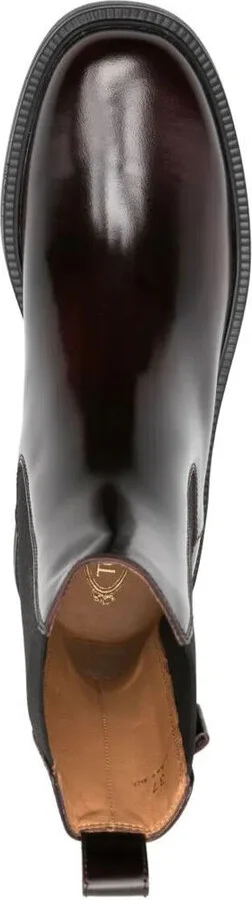 Tod'S Smooth Leather Chelsea Boots Shoes - Image 4