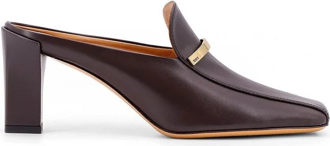 Tod's Square-Toe Slip-On Sandals