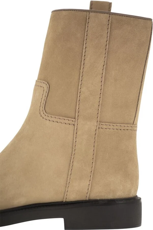 Tod'S Suede Ankle Boot - Image 4