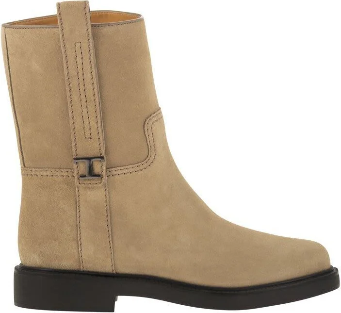 Tod'S Suede Ankle Boot