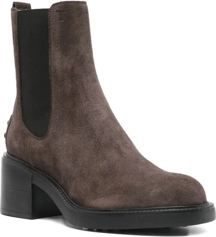 Tod'S Suede Ankle Boots Shoes - Image 2