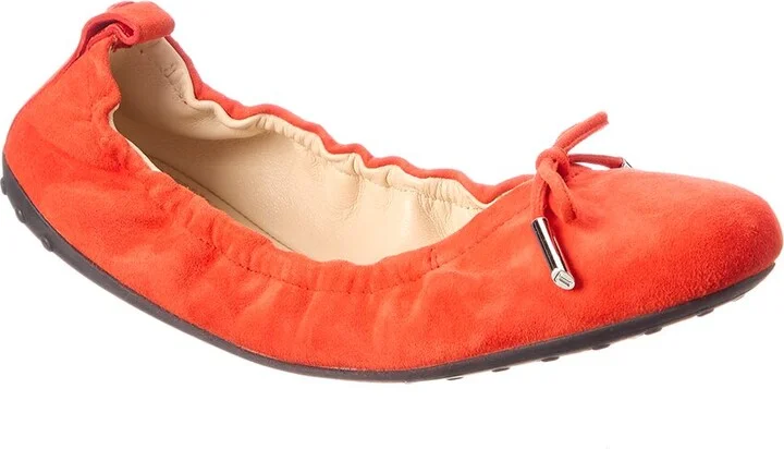 Tod's Suede Ballerina Flat