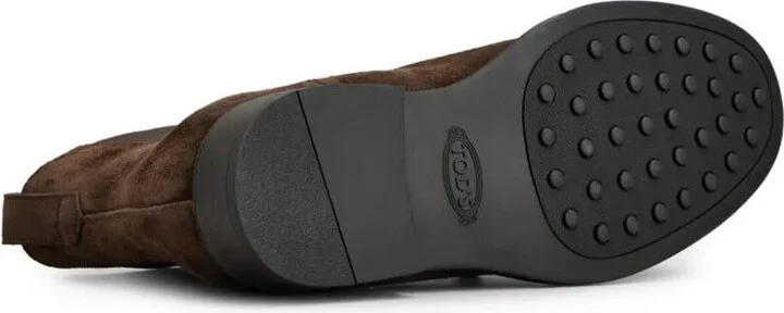 Tod'S Suede Chelsea Boots Shoes - Image 5