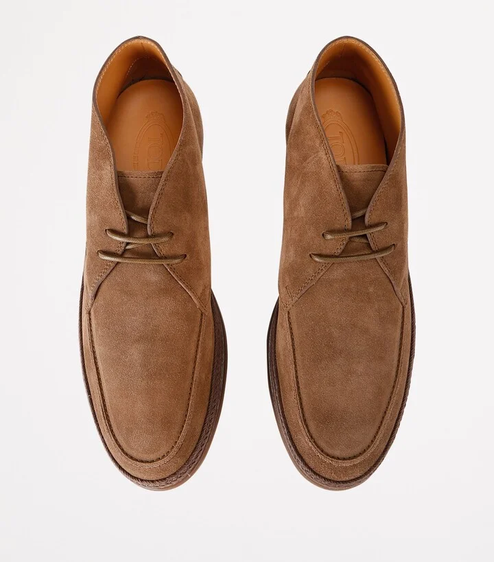Tod's Suede Gomma Desert Boots - Image 4