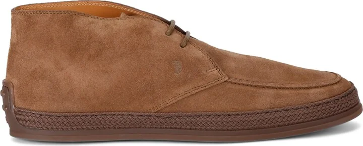 Tod's Suede Gomma Desert Boots